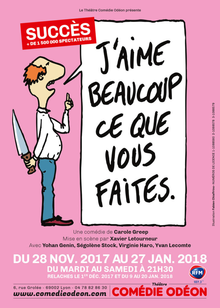 J Aime Beaucoup Ce Que Vous Faites Theatre J’aime beaucoup ce que vous faites - Théâtre Comédie Odéon