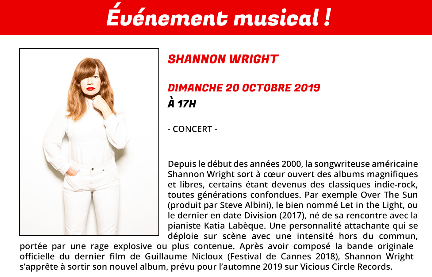 Café théâtre : au programme du Comédie Odéon Annonce-shannon-wright-Danse-avec-le-diable-Porteur-cours_4-1