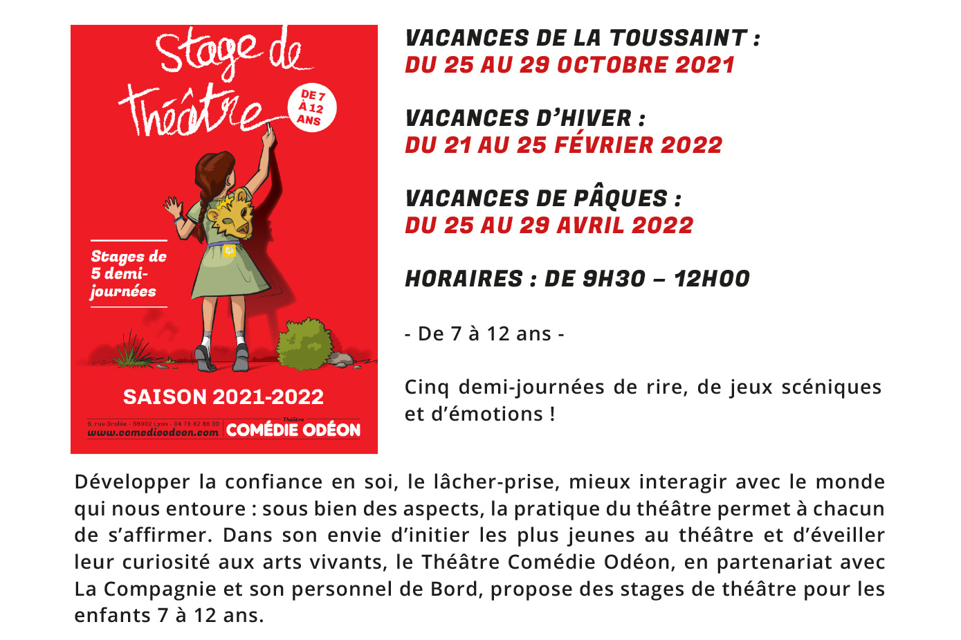 Le Petit Prince, l'Ile au trésor... une programmation Jeune public du Comédie Odéon NEWSLETTER-Jeune-public-Septembre-2021-10