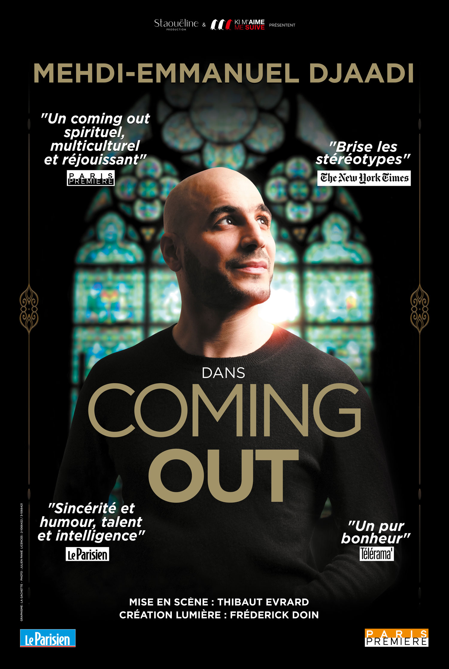 Affiche “Coming-out”, Mehdi-Emmanuel Djaadi